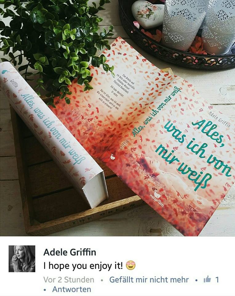 Rezension: Adele Griffin – Alles, was ich von mir&nbsp;weiß