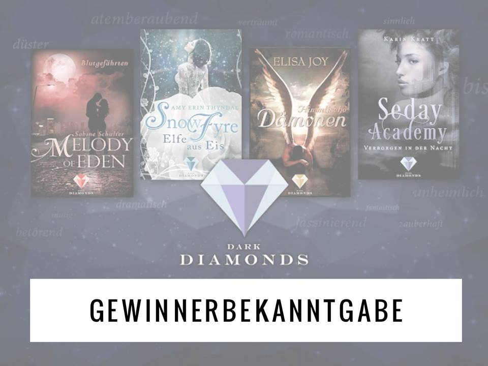 [Blogtour] Gewinnerbekanntgabe „Dark Diamonds on&nbsp;Tour“