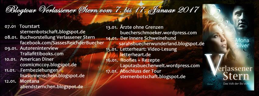 [Blogtour: Buch- & Autorenvorstellung] Mona Silver – Verlassener&nbsp;Stern