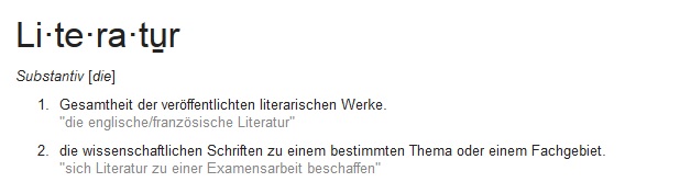 literatur
