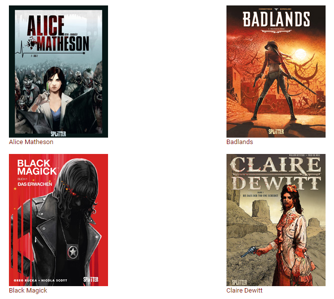 Splitter Verlag Horror