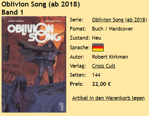 Oblivion Song
