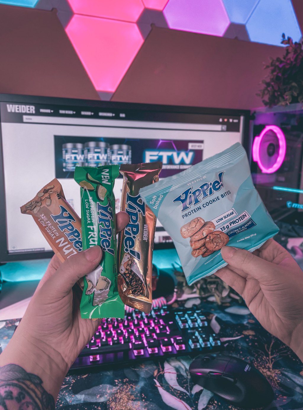 E-Sport mit Weider Germany |&nbsp;Werbung