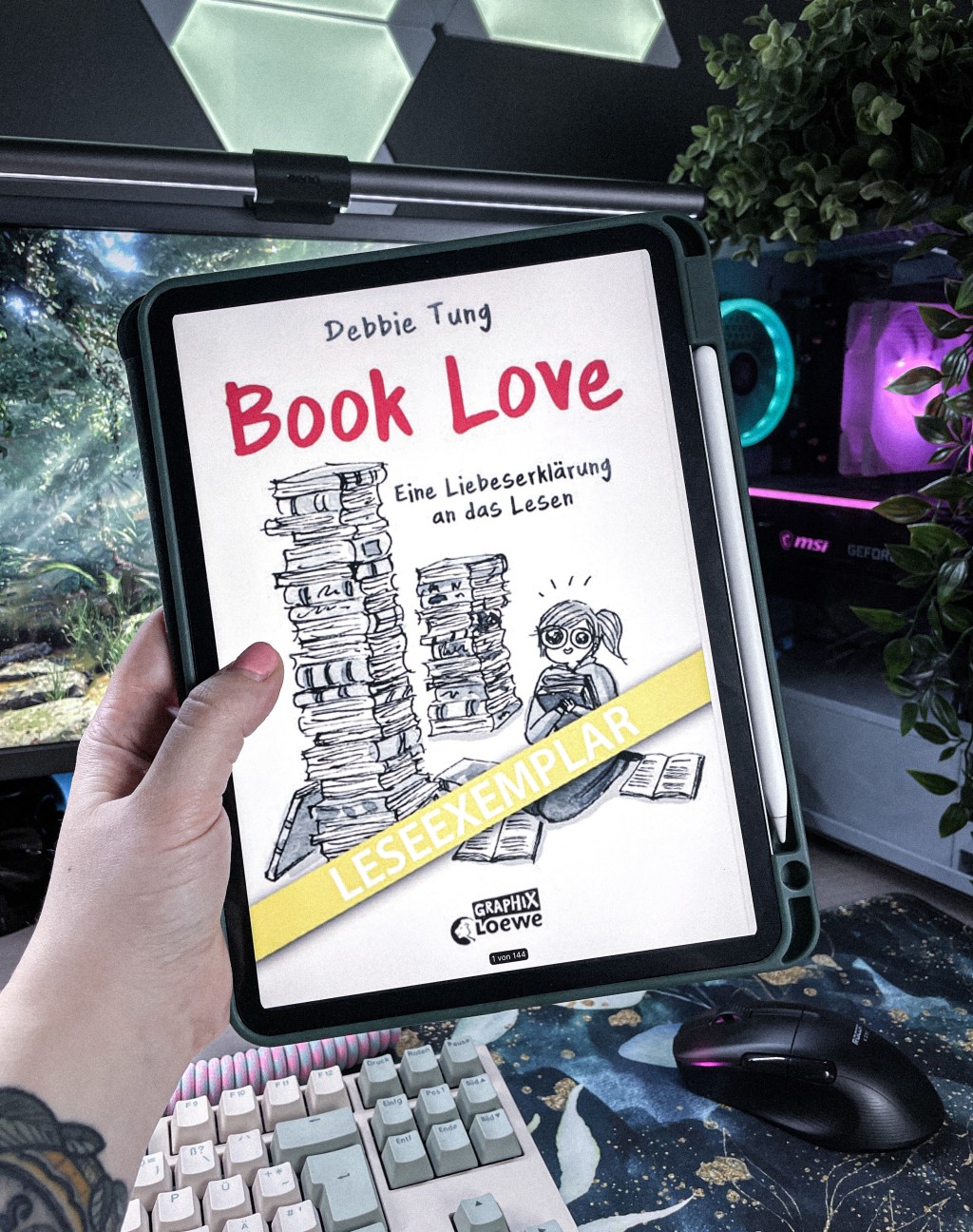 eine Liebeserklärung an das Lesen – Book Love | 5★&nbsp;Kurzrezension